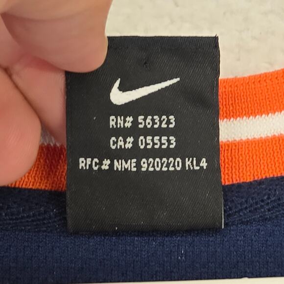 University of Illinois Basketball Shootaround Shirt Mens XXL Blue Orange Warm Up - Picture 4 of 9